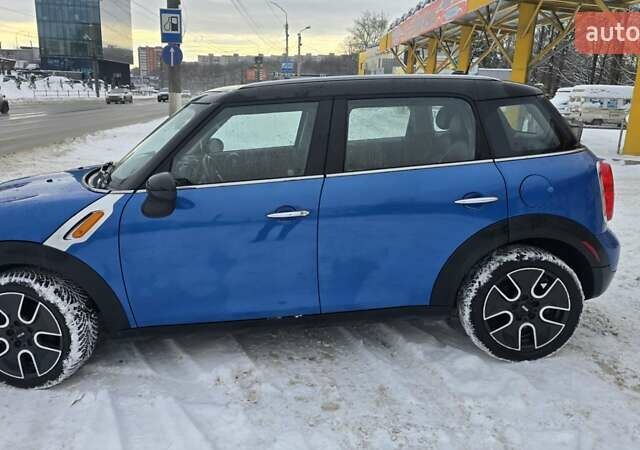 Синий Мини Купер, объемом двигателя 1.6 л и пробегом 165 тыс. км за 10000 $, фото 1 на Automoto.ua