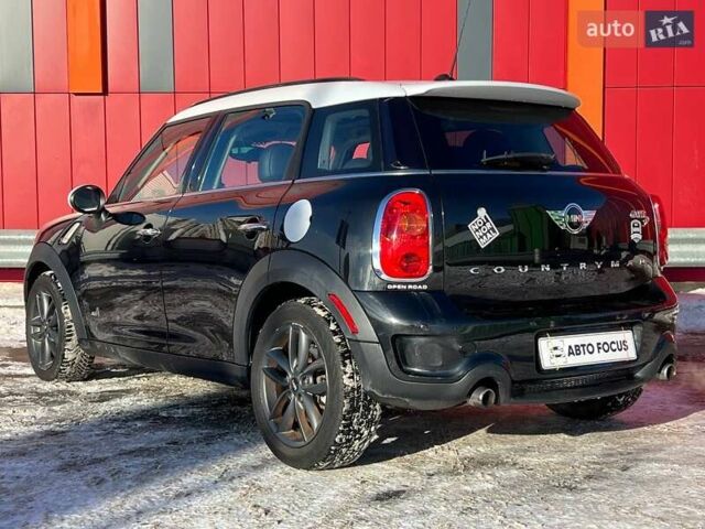 Чорний Міні Кантрімен, об'ємом двигуна 1.6 л та пробігом 135 тис. км за 10990 $, фото 4 на Automoto.ua