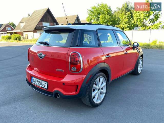 Красный Мини Кантримен, объемом двигателя 1.6 л и пробегом 222 тыс. км за 8500 $, фото 6 на Automoto.ua