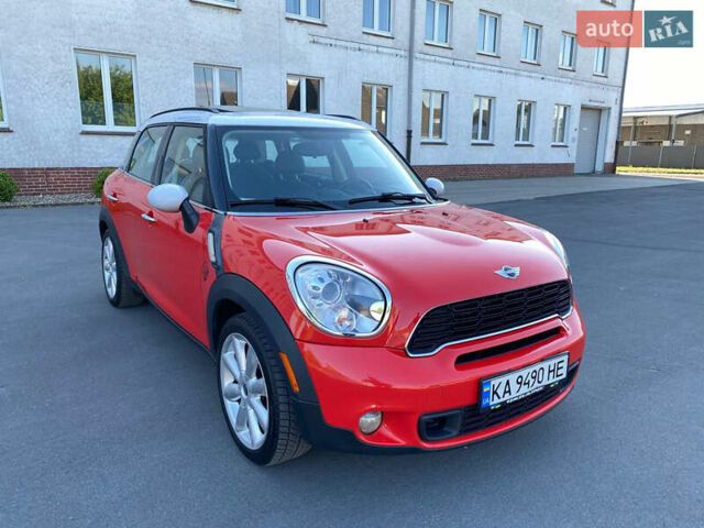Красный Мини Кантримен, объемом двигателя 1.6 л и пробегом 222 тыс. км за 8500 $, фото 3 на Automoto.ua