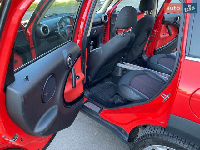 Красный Мини Кантримен, объемом двигателя 1.6 л и пробегом 222 тыс. км за 8500 $, фото 10 на Automoto.ua