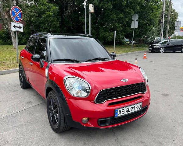 Красный Мини Кантримен, объемом двигателя 1.6 л и пробегом 153 тыс. км за 9200 $, фото 1 на Automoto.ua