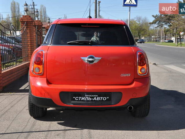 Міні Кантрімен 2012 у Одесі на Automoto.ua Червоний Міні Кантрімен, об'ємом двигуна 1.6 л та пробігом 112 тис. км за 8500 $, фото 5 на Automoto.ua