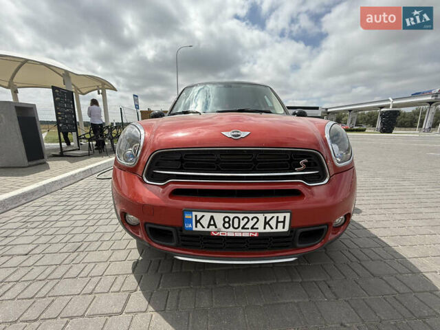 Красный Мини Кантримен, объемом двигателя 1.5 л и пробегом 78 тыс. км за 17500 $, фото 1 на Automoto.ua