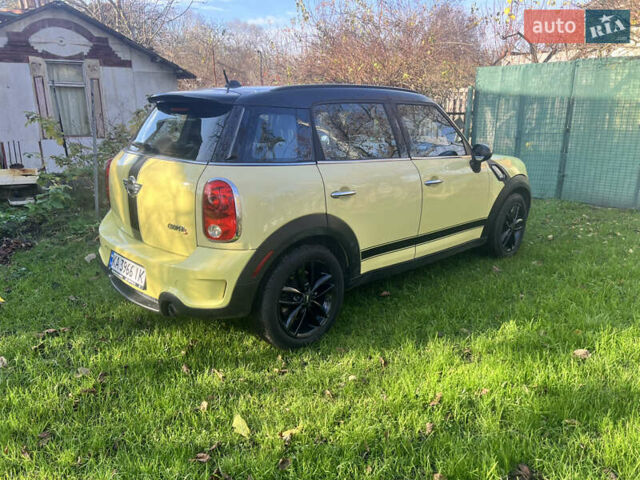 Желтый Мини Кантримен, объемом двигателя 1.6 л и пробегом 217 тыс. км за 8400 $, фото 11 на Automoto.ua