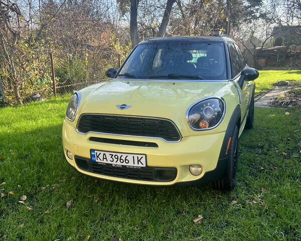Желтый Мини Кантримен, объемом двигателя 1.6 л и пробегом 217 тыс. км за 8400 $, фото 7 на Automoto.ua