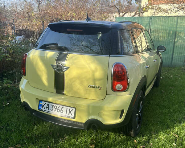Желтый Мини Кантримен, объемом двигателя 1.6 л и пробегом 217 тыс. км за 8400 $, фото 10 на Automoto.ua