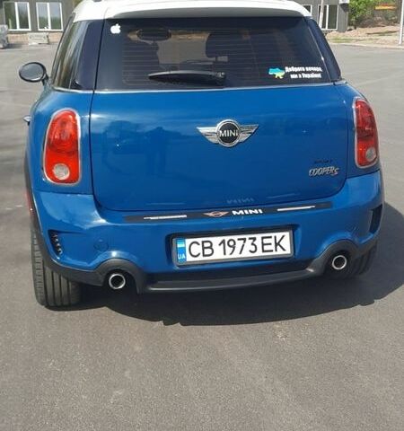 Синий Мини Кантримен, объемом двигателя 1.6 л и пробегом 230 тыс. км за 7900 $, фото 4 на Automoto.ua