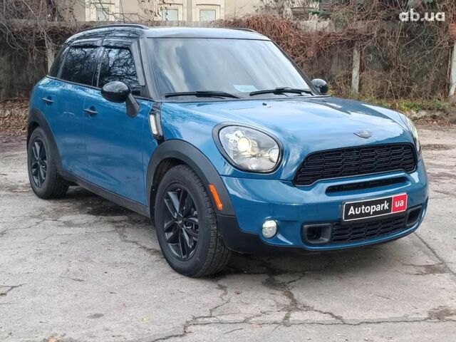 Синій Міні Кантрімен, об'ємом двигуна 1.6 л та пробігом 93 тис. км за 11700 $, фото 2 на Automoto.ua