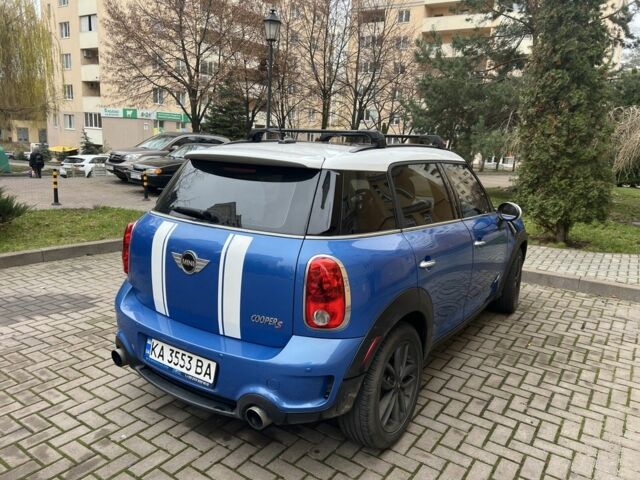 Синий Мини Кантримен, объемом двигателя 1.6 л и пробегом 240 тыс. км за 11300 $, фото 3 на Automoto.ua