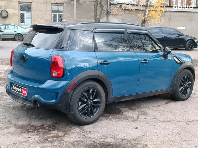 Синій Міні Кантрімен, об'ємом двигуна 1.6 л та пробігом 93 тис. км за 11700 $, фото 7 на Automoto.ua