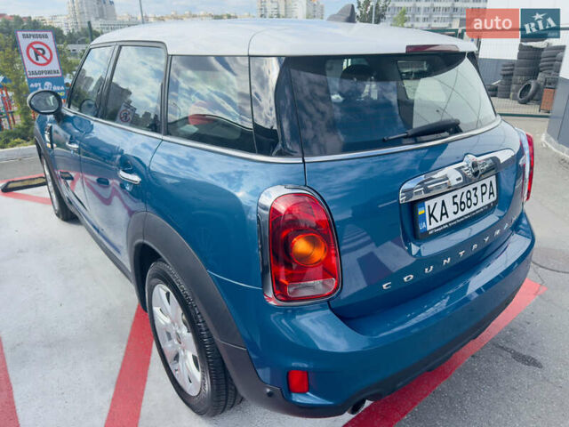 Синій Міні Кантрімен, об'ємом двигуна 1.5 л та пробігом 56 тис. км за 19000 $, фото 11 на Automoto.ua