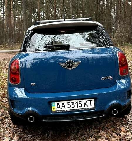 Синий Мини Кантримен, объемом двигателя 1.6 л и пробегом 186 тыс. км за 8900 $, фото 3 на Automoto.ua