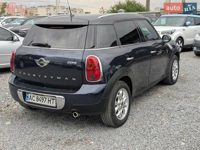 Синий Мини Кантримен, объемом двигателя 1.6 л и пробегом 239 тыс. км за 8990 $, фото 13 на Automoto.ua