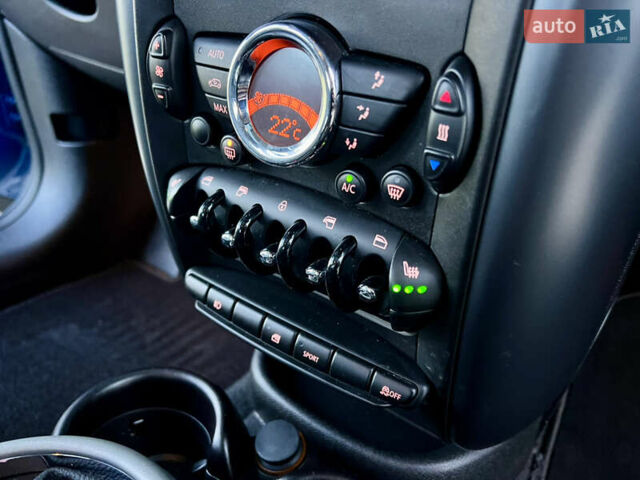 Синий Мини Кантримен, объемом двигателя 1.6 л и пробегом 144 тыс. км за 8950 $, фото 34 на Automoto.ua