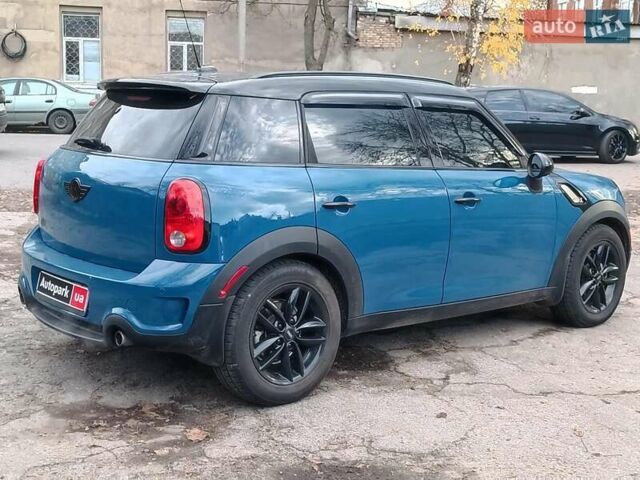 Синій Міні Кантрімен, об'ємом двигуна 1.6 л та пробігом 93 тис. км за 11700 $, фото 7 на Automoto.ua