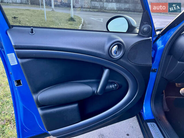Синий Мини Кантримен, объемом двигателя 1.6 л и пробегом 144 тыс. км за 8950 $, фото 16 на Automoto.ua