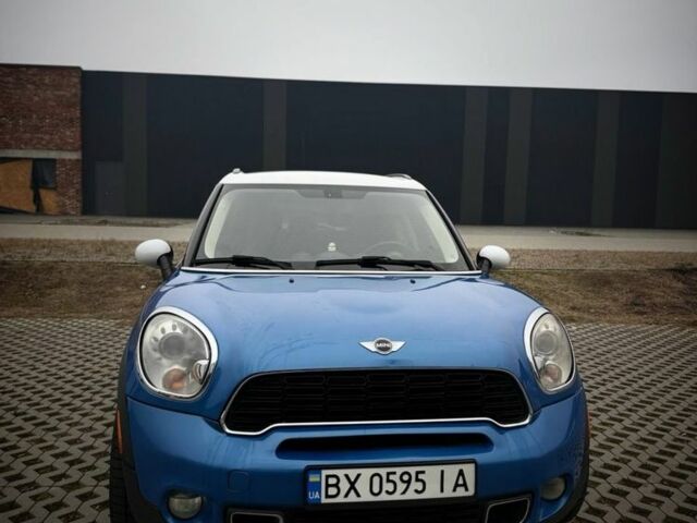 Синий Мини Кантримен, объемом двигателя 1.6 л и пробегом 200 тыс. км за 9800 $, фото 4 на Automoto.ua