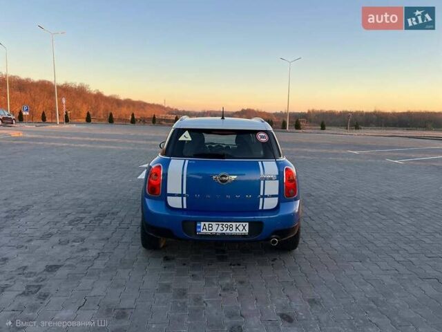 Синий Мини Кантримен, объемом двигателя 2 л и пробегом 124 тыс. км за 9999 $, фото 19 на Automoto.ua