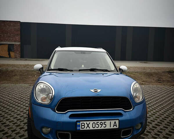 Синий Мини Кантримен, объемом двигателя 1.6 л и пробегом 200 тыс. км за 9788 $, фото 1 на Automoto.ua