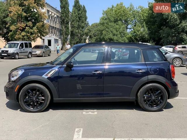 Синий Мини Кантримен, объемом двигателя 1.6 л и пробегом 70 тыс. км за 13500 $, фото 2 на Automoto.ua