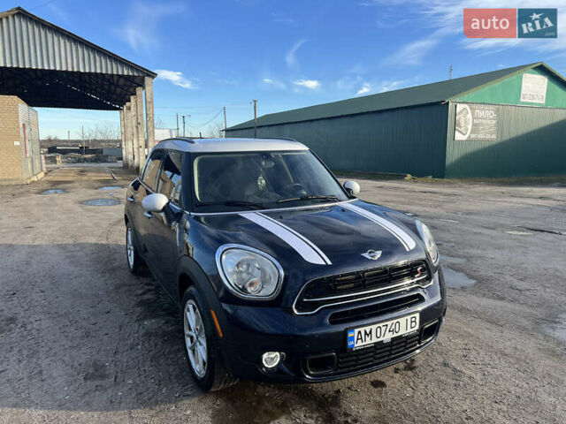 Синий Мини Кантримен, объемом двигателя 1.6 л и пробегом 109 тыс. км за 13000 $, фото 2 на Automoto.ua