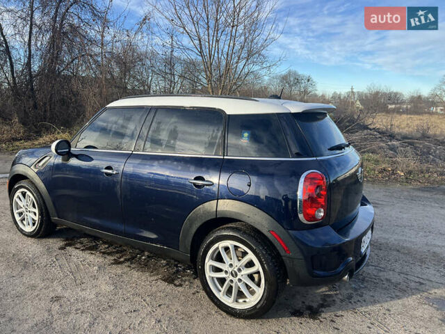 Синий Мини Кантримен, объемом двигателя 1.6 л и пробегом 109 тыс. км за 13000 $, фото 11 на Automoto.ua