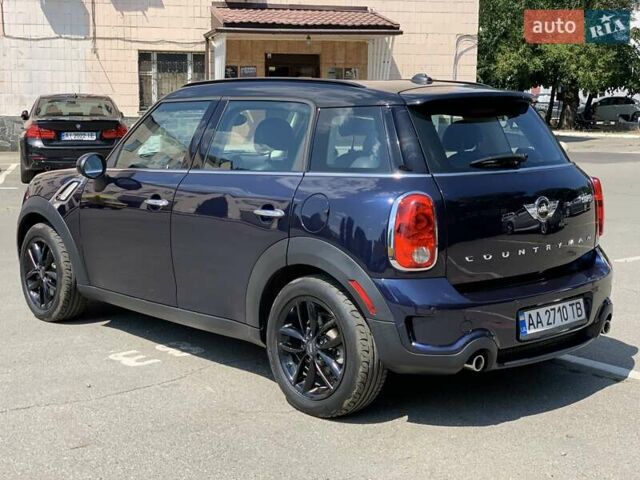 Синий Мини Кантримен, объемом двигателя 1.6 л и пробегом 70 тыс. км за 13500 $, фото 5 на Automoto.ua