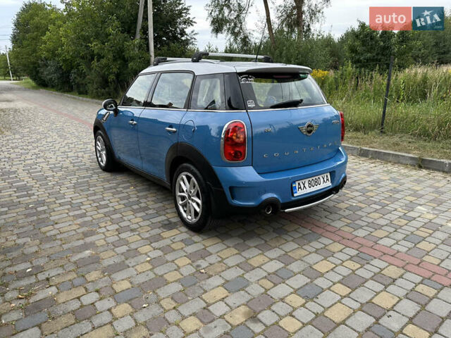 Синий Мини Кантримен, объемом двигателя 1.6 л и пробегом 79 тыс. км за 15700 $, фото 6 на Automoto.ua