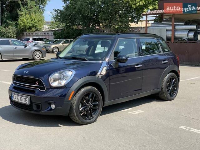 Синий Мини Кантримен, объемом двигателя 1.6 л и пробегом 70 тыс. км за 13500 $, фото 1 на Automoto.ua