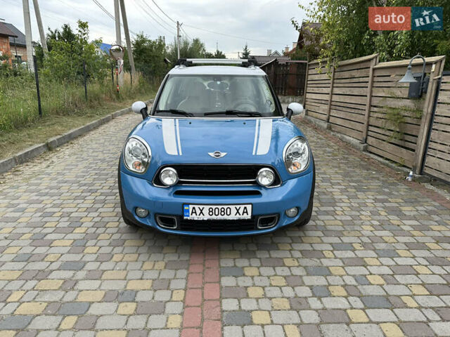 Синий Мини Кантримен, объемом двигателя 1.6 л и пробегом 79 тыс. км за 15700 $, фото 1 на Automoto.ua