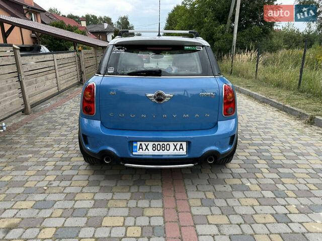 Синий Мини Кантримен, объемом двигателя 1.6 л и пробегом 79 тыс. км за 15700 $, фото 5 на Automoto.ua
