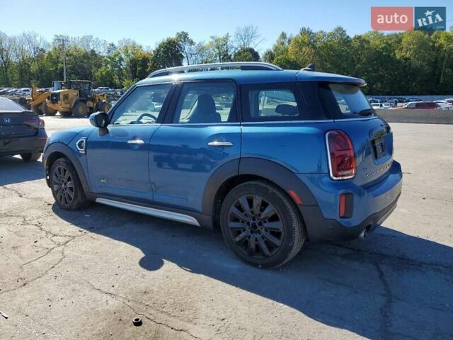 Синий Мини Кантримен, объемом двигателя 2 л и пробегом 62 тыс. км за 10300 $, фото 1 на Automoto.ua