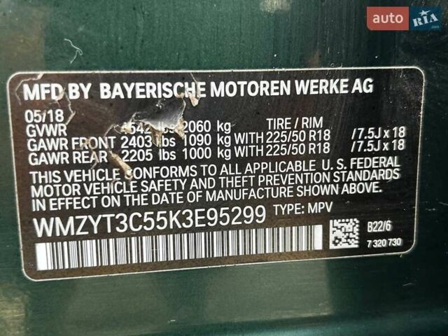 Мини Кантримен 2019 в Луцке на Automoto.ua Зеленый Мини Кантримен, объемом двигателя 2 л и пробегом 270 тыс. км за 10500 $, фото 18 на Automoto.ua