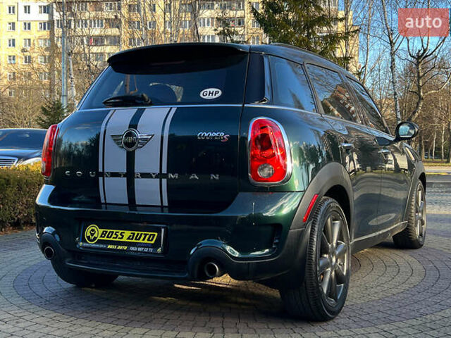 Зеленый Мини Кантримен, объемом двигателя 1.6 л и пробегом 96 тыс. км за 11200 $, фото 6 на Automoto.ua