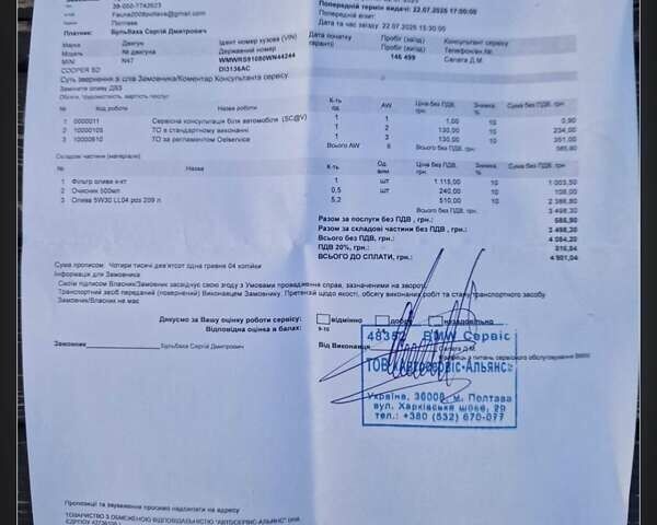 Белый Мини Пейсмен, объемом двигателя 2 л и пробегом 150 тыс. км за 12100 $, фото 18 на Automoto.ua