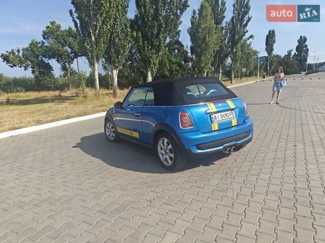 Синий Мини Convertible, объемом двигателя 1.6 л и пробегом 197 тыс. км за 9000 $, фото 12 на Automoto.ua
