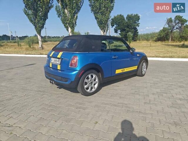 Синий Мини Convertible, объемом двигателя 1.6 л и пробегом 197 тыс. км за 9000 $, фото 11 на Automoto.ua