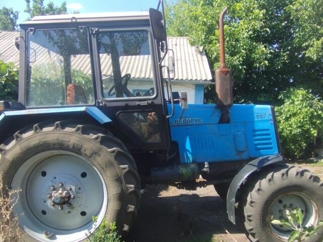 Синий МТЗ 892 Беларус, объемом двигателя 4.75 л и пробегом 10 тыс. км за 12000 $, фото 3 на Automoto.ua