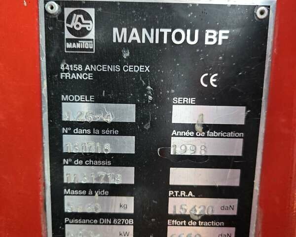 Красный Маниту M, объемом двигателя 0 л и пробегом 0 тыс. км за 23000 $, фото 20 на Automoto.ua