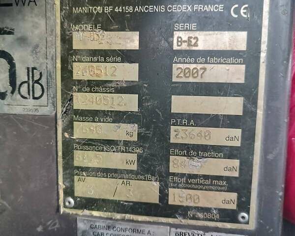 Жовтий Маніту MT 932, об'ємом двигуна 0 л та пробігом 0 тис. км за 24930 $, фото 9 на Automoto.ua