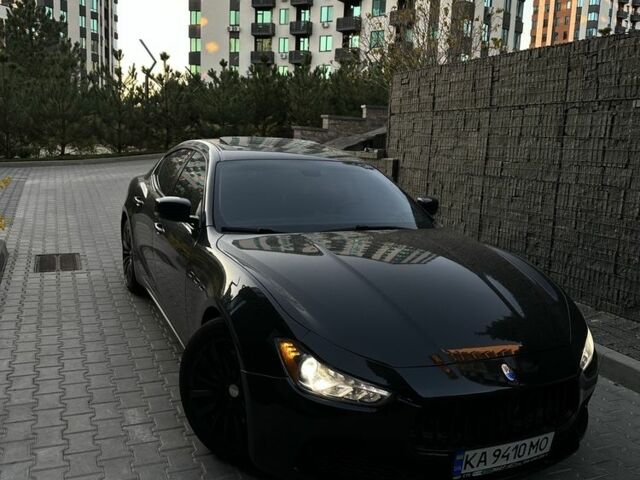 Черный Мазерати Гибли, объемом двигателя 3 л и пробегом 73 тыс. км за 332 $, фото 1 на Automoto.ua