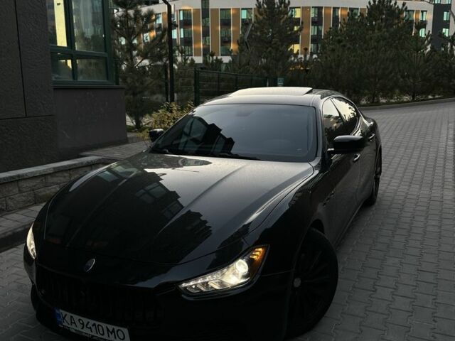 Черный Мазерати Гибли, объемом двигателя 3 л и пробегом 73 тыс. км за 332 $, фото 2 на Automoto.ua