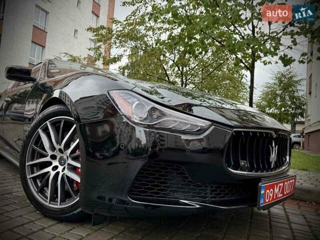 Черный Мазерати Гибли, объемом двигателя 2.98 л и пробегом 91 тыс. км за 24950 $, фото 7 на Automoto.ua