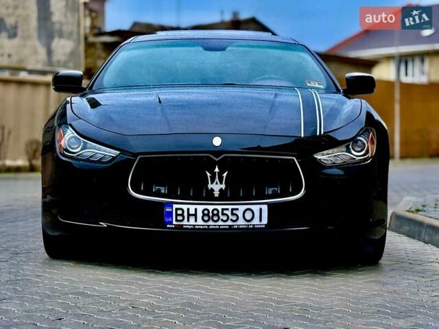 Чорний Мазераті Ghibli, об'ємом двигуна 2.98 л та пробігом 117 тис. км за 19999 $, фото 9 на Automoto.ua