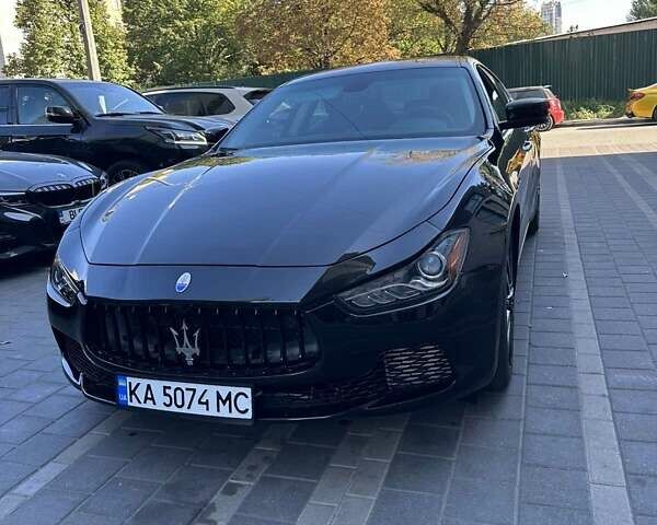 Чорний Мазераті Ghibli, об'ємом двигуна 2.98 л та пробігом 59 тис. км за 25500 $, фото 2 на Automoto.ua