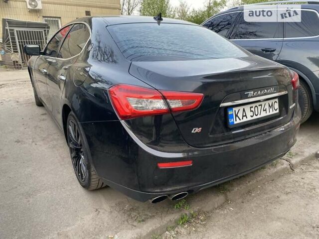 Чорний Мазераті Ghibli, об'ємом двигуна 2.98 л та пробігом 59 тис. км за 25500 $, фото 4 на Automoto.ua