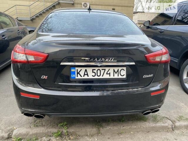 Чорний Мазераті Ghibli, об'ємом двигуна 2.98 л та пробігом 59 тис. км за 25500 $, фото 5 на Automoto.ua