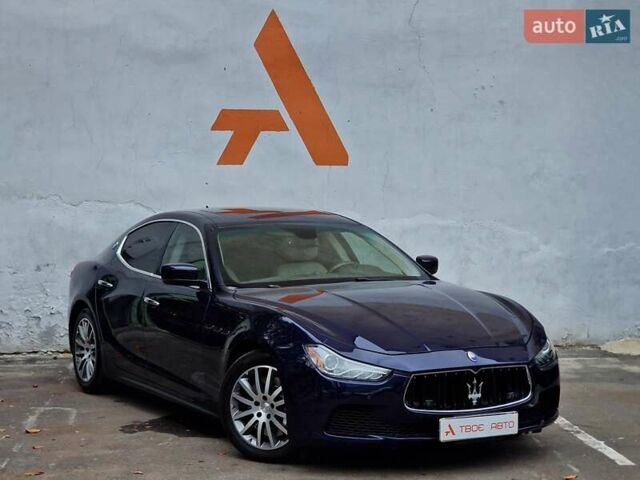 Мазерати Гибли 2014 в Одессе на Automoto.ua Синий Мазерати Гибли, объемом двигателя 2.98 л и пробегом 163 тыс. км за 18490 $, фото 13 на Automoto.ua