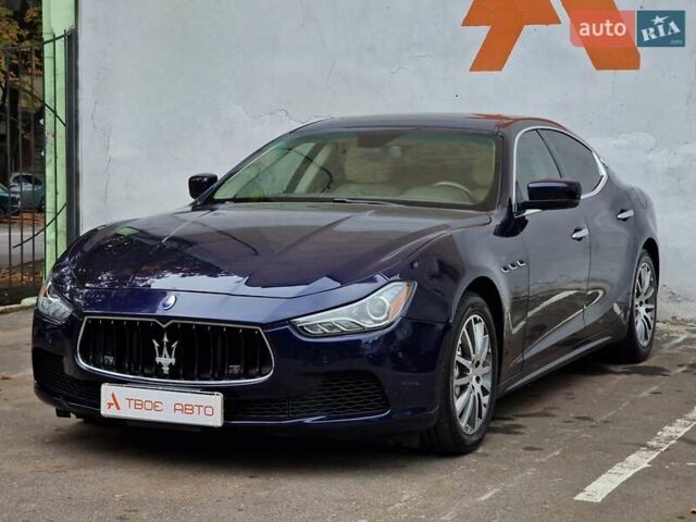 Мазерати Гибли 2014 в Одессе на Automoto.ua Синий Мазерати Гибли, объемом двигателя 2.98 л и пробегом 163 тыс. км за 18490 $, фото 5 на Automoto.ua